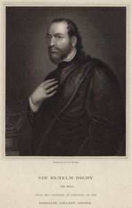 ケネルム・ディグビー卿の肖像 作： アンソニー・ヴァン・ダイク